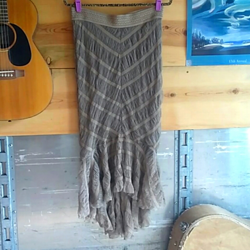Custom Dyed Free People Tulle Mermaid Skirt